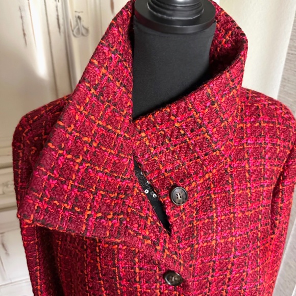 TALBOTS TWEED JACKET / CHANEL STYLE CHIC - Picture 7 of 14